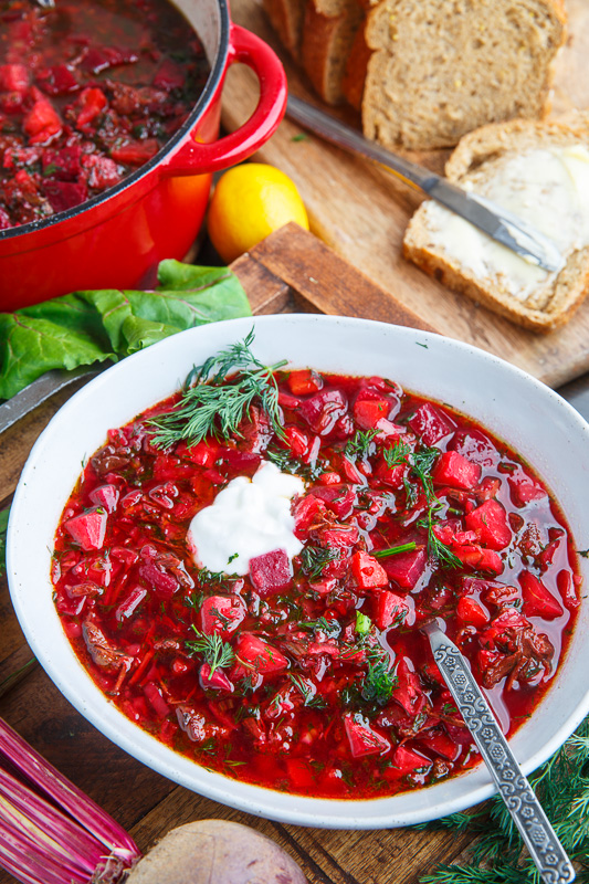 Beef Short Rib Borscht Beef Short Rib Borscht