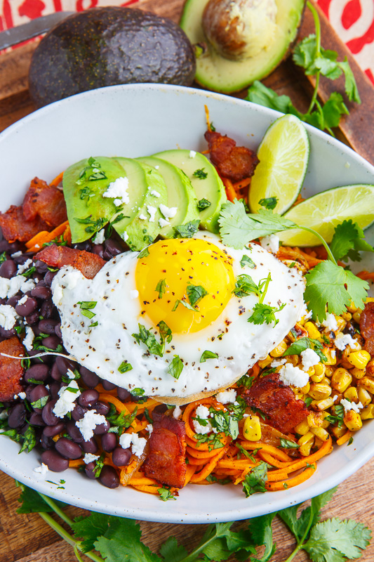 Chipotle Sweet Potato Noodle Bowl
