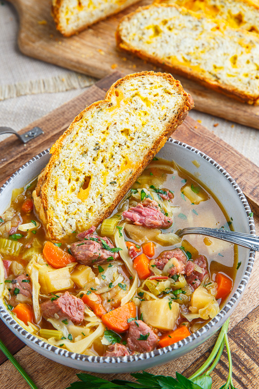 Corned Beef and Cabbage Soup