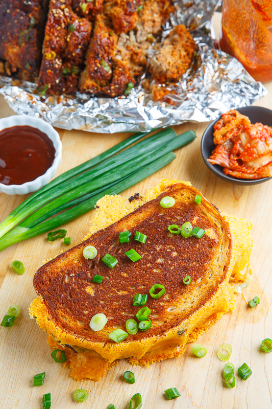 Korean Meatloaf Patty Melt Korean Meatloaf Patty Melt