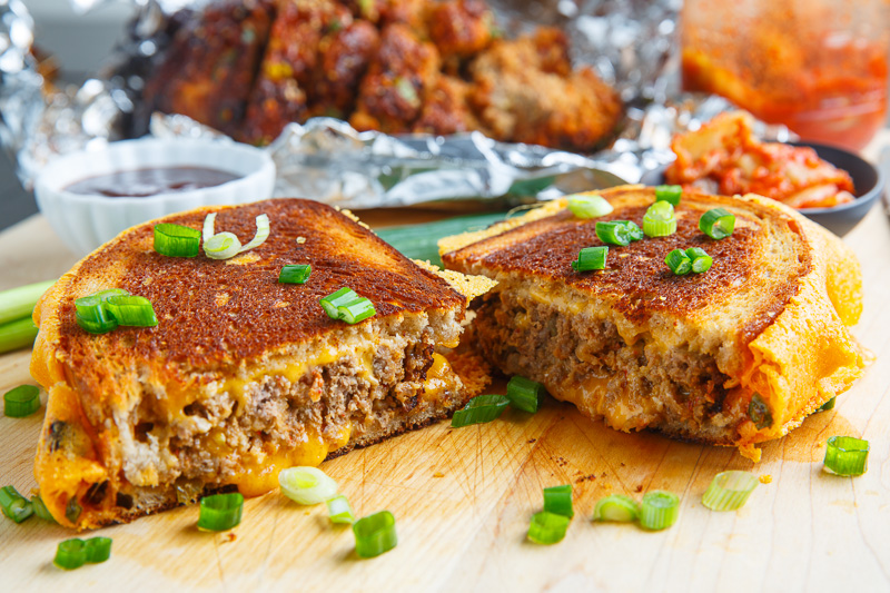Korean Meatloaf Patty Melt Korean Meatloaf Patty Melt