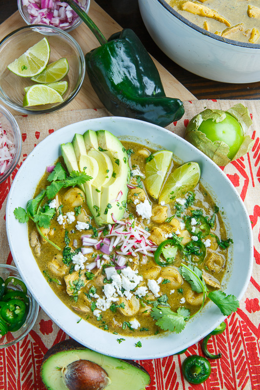 Pozole Verde de Pollo (Green Mexican Hominy and Chicken Soup) Pozole Verde de Pollo (Green Mexican Hominy and Chicken Soup)