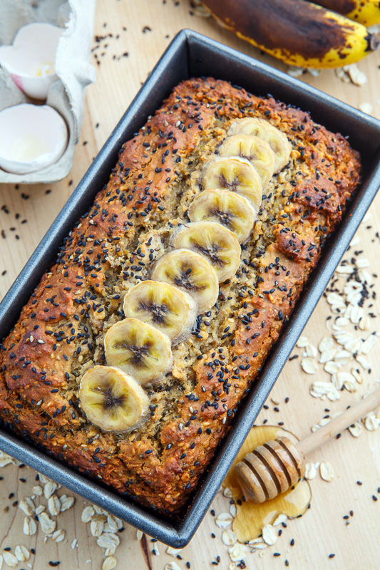 Sesame Chia Banana Bread with Honey and Tahini Sesame Chia Banana Bread with Honey and Tahini