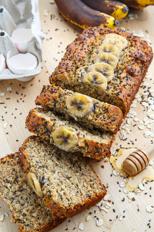 Sesame Chia Banana Bread with Honey and Tahini Sesame Chia Banana Bread with Honey and Tahini