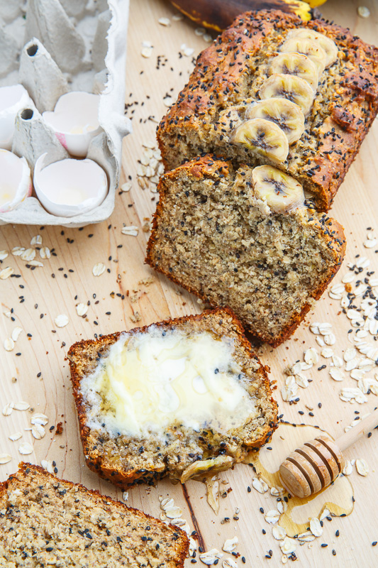 Sesame Chia Banana Bread with Honey and Tahini Sesame Chia Banana Bread with Honey and Tahini