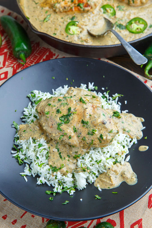 Creamy Salsa Verde Skillet Chicken Creamy Salsa Verde Skillet Chicken