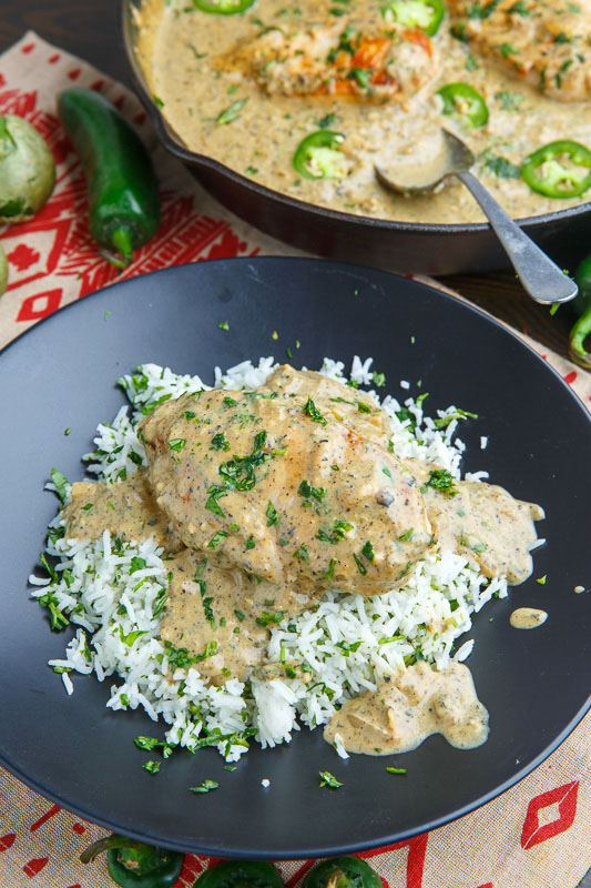 Creamy Salsa Verde Skillet Chicken Creamy Salsa Verde Skillet Chicken