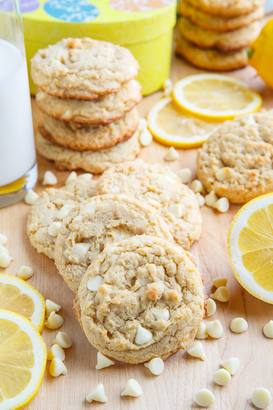 Lemon Curd White Chocolate Chip Cookies Lemon Curd White Chocolate Chip Cookies