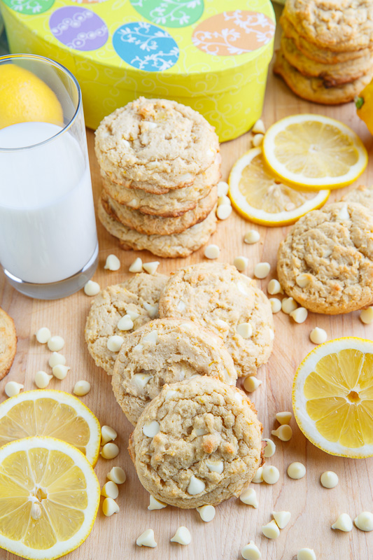 Lemon Curd White Chocolate Chip Cookies Lemon Curd White Chocolate Chip Cookies