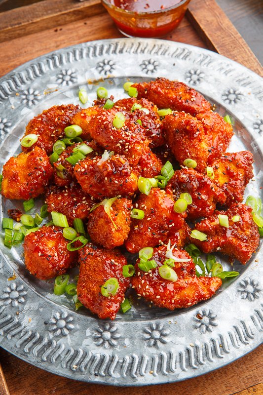 Sticky Honey Sriracha Chicken Bites Sticky Honey Sriracha Chicken Bites