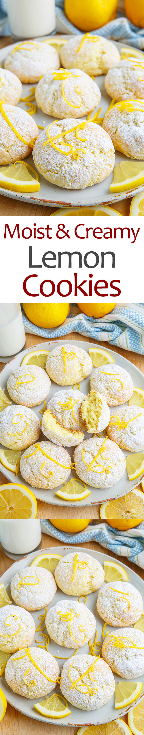 Soft and Chewy Lemon Cheesecake Cookies Soft and Chewy Lemon Cheesecake Cookies
