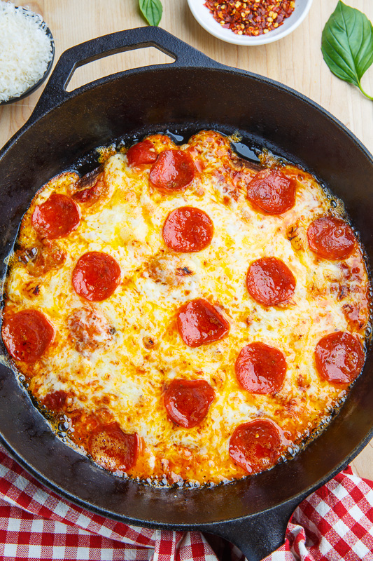 Crispy Tortilla Skillet Pizza Crispy Tortilla Skillet Pizza