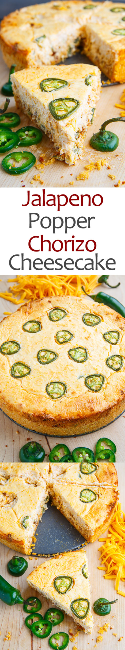 Jalapeno Popper Chorizo Cheesecake Jalapeno Popper Chorizo Cheesecake