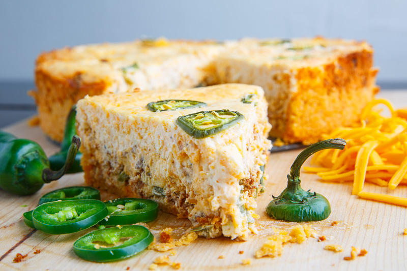 Jalapeno Popper Chorizo Cheesecake Jalapeno Popper Chorizo Cheesecake