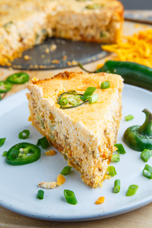 Jalapeno Popper Chorizo Cheesecake Jalapeno Popper Chorizo Cheesecake