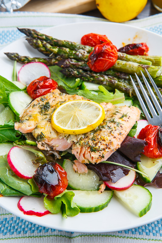 Lemon Pepper Parmesan Roast Trout Lemon Pepper Parmesan Roast Trout