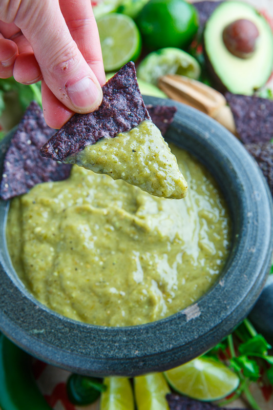Creamy Avocado Salsa Verde Creamy Avocado Salsa Verde