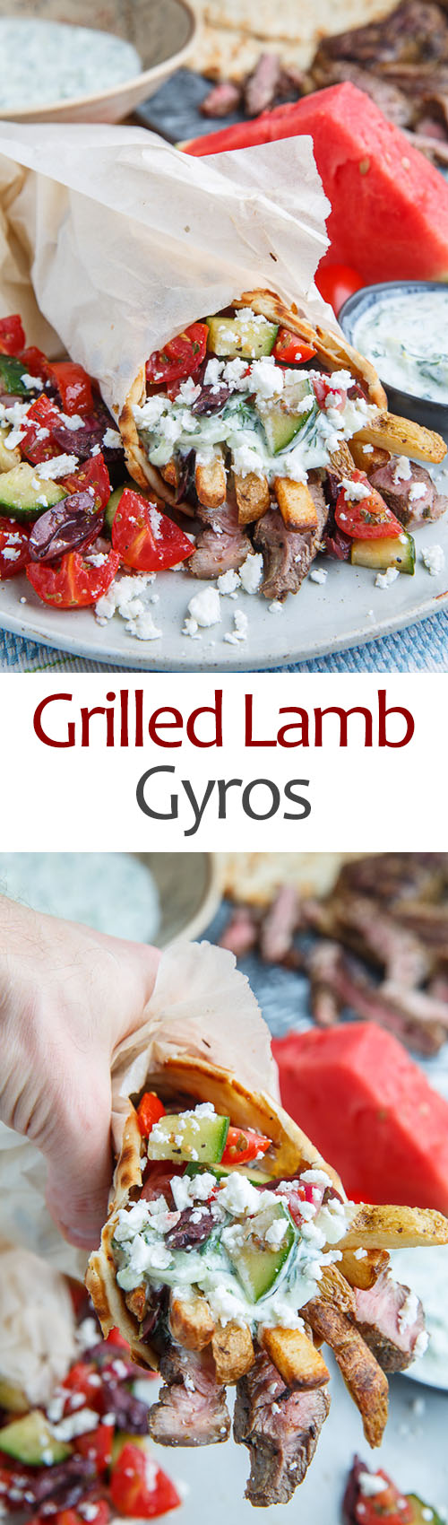 Grilled Lamb Gyros Grilled Lamb Gyros