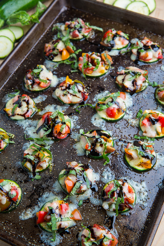 Zucchini Bruschetta Bites Zucchini Bruschetta Bites