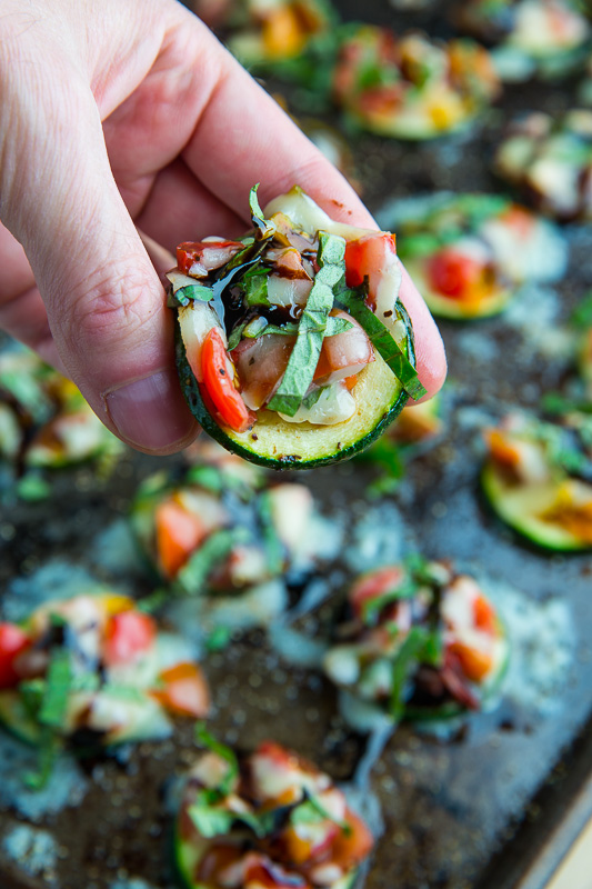 Zucchini Bruschetta Bites Zucchini Bruschetta Bites