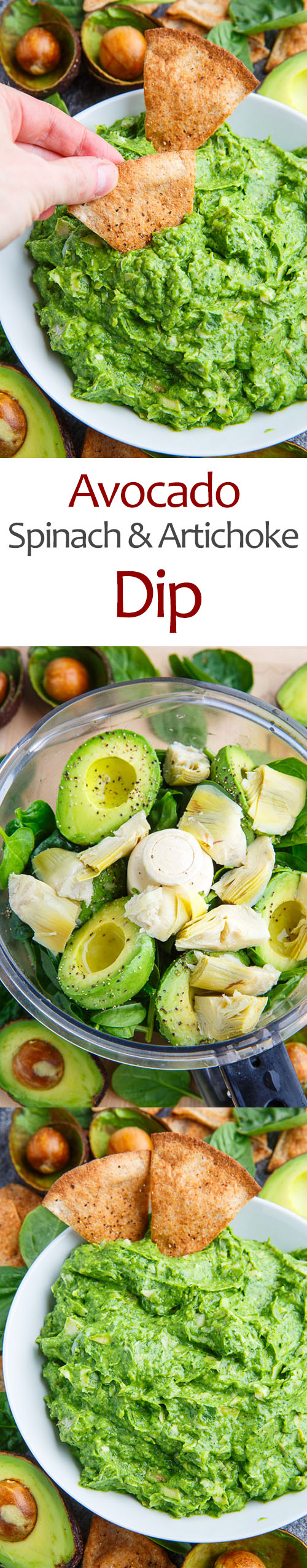 Avocado Spinach and Artichoke Dip Avocado Spinach and Artichoke Dip