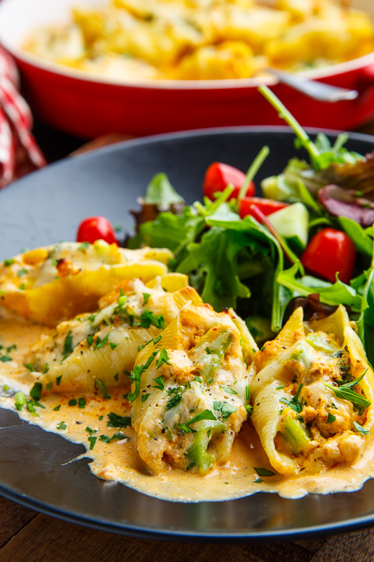 Cajun Chicken Alfredo Stuffed Shells Cajun Chicken Alfredo Stuffed Shells
