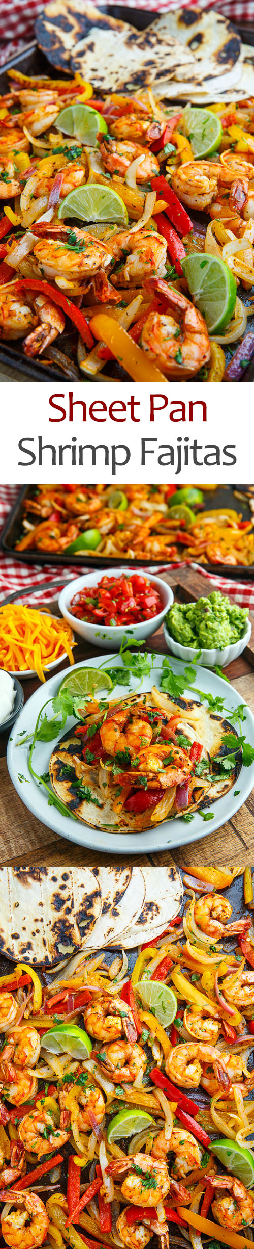 Sheet Pan Shrimp Fajitas Sheet Pan Shrimp Fajitas