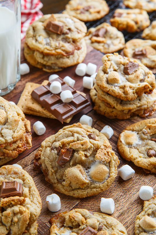 S'mores Chocolate Chip Cookies