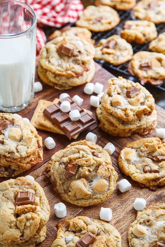 S'mores Chocolate Chip Cookies S'mores Chocolate Chip Cookies