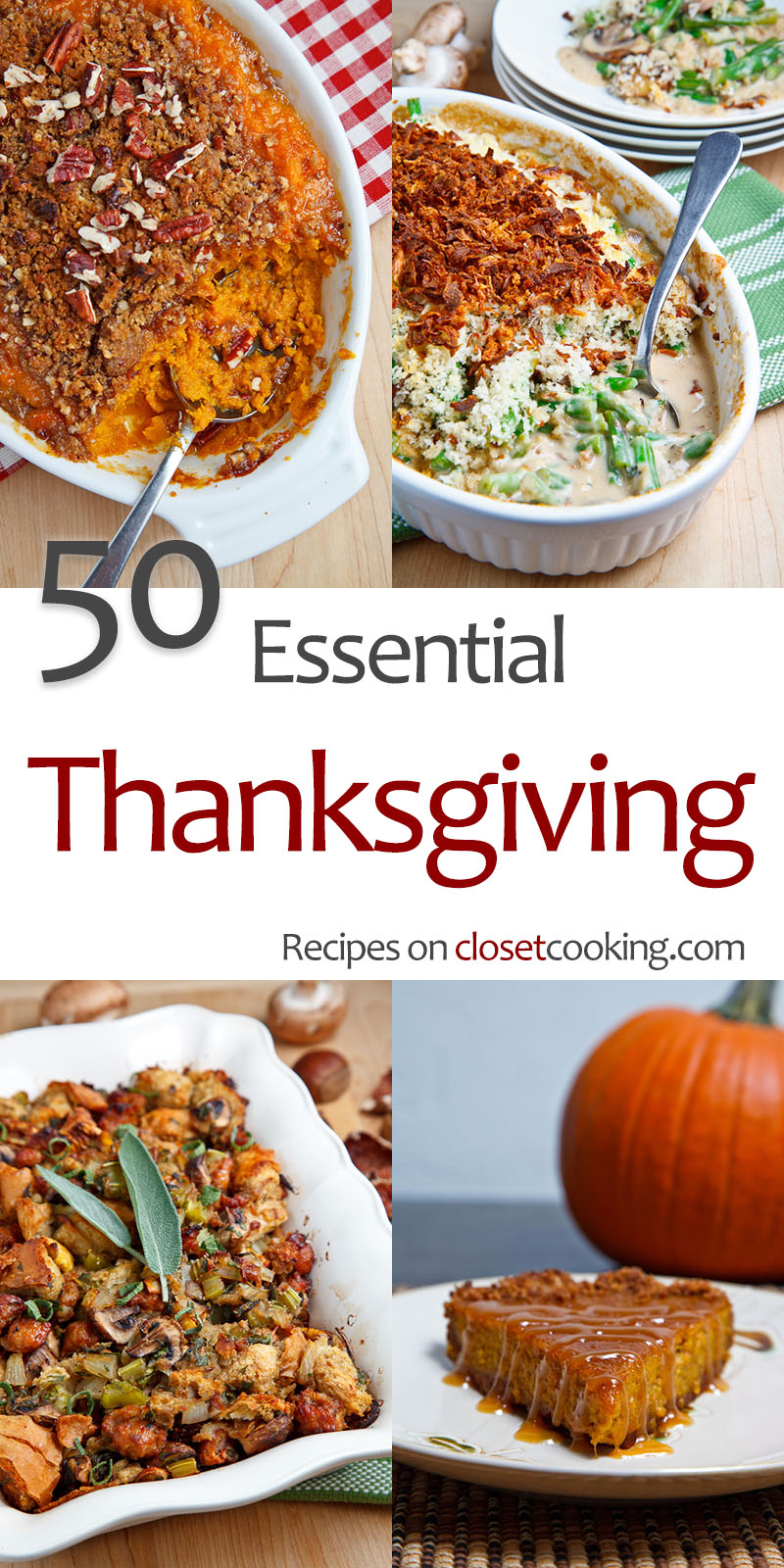 50 Essential Thanksgiving Recipes