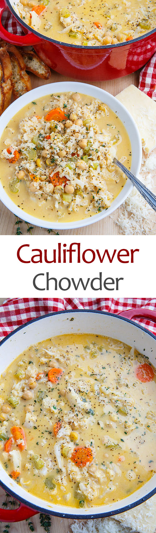 Asiago Cauliflower Chowder Asiago Cauliflower Chowder