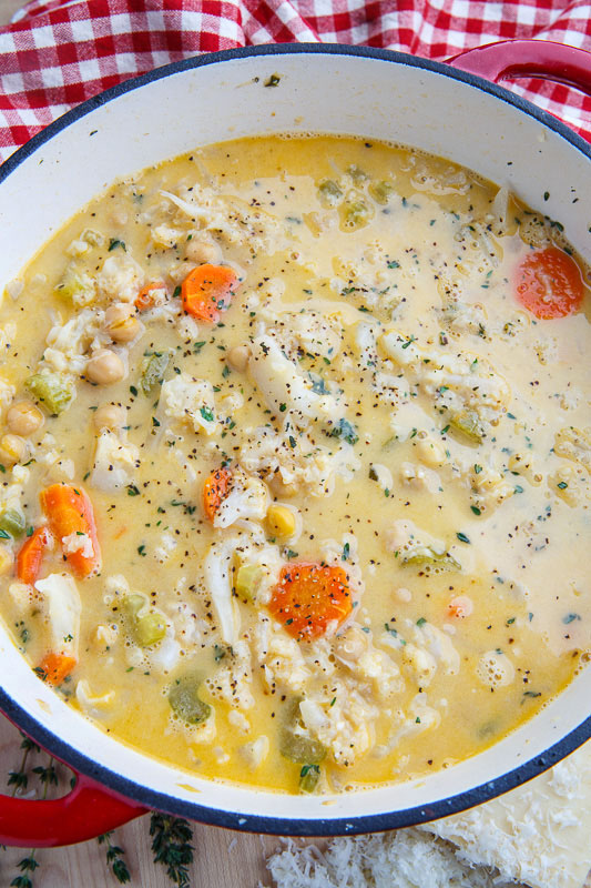 Asiago Cauliflower Chowder Asiago Cauliflower Chowder