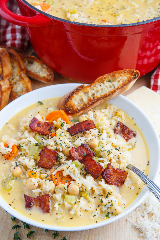 Asiago Cauliflower Chowder Asiago Cauliflower Chowder