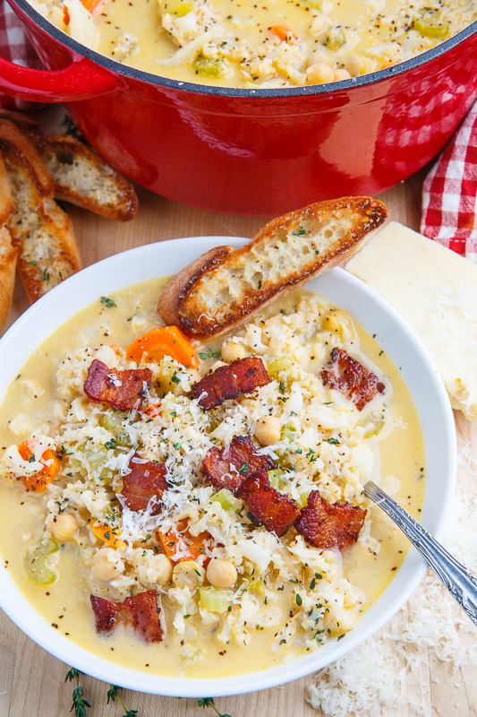 Asiago Cauliflower Chowder Asiago Cauliflower Chowder