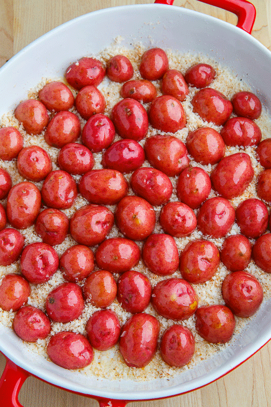Crispy Parmesan Roast Potatoes Crispy Parmesan Roast Potatoes