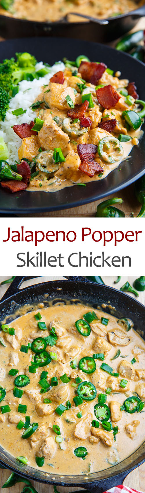 Jalapeno Popper Skillet Chicken Jalapeno Popper Skillet Chicken