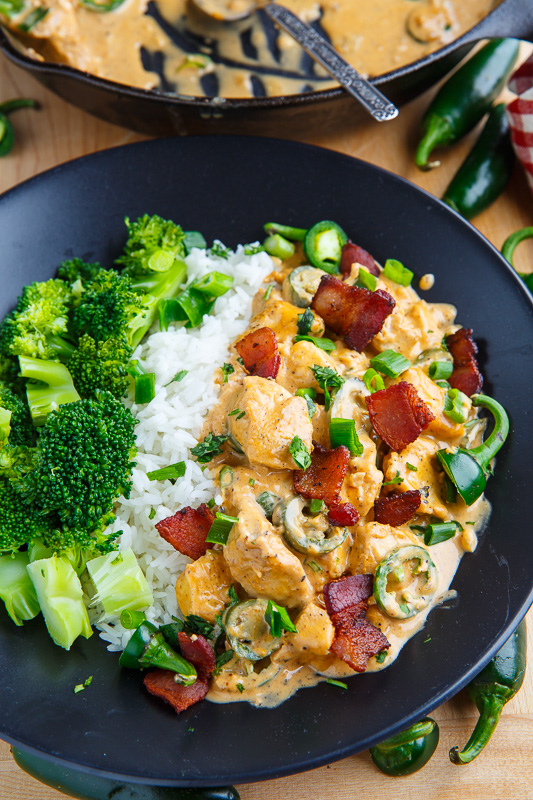 Jalapeno Popper Skillet Chicken Jalapeno Popper Skillet Chicken