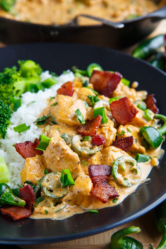 Jalapeno Popper Skillet Chicken Jalapeno Popper Skillet Chicken