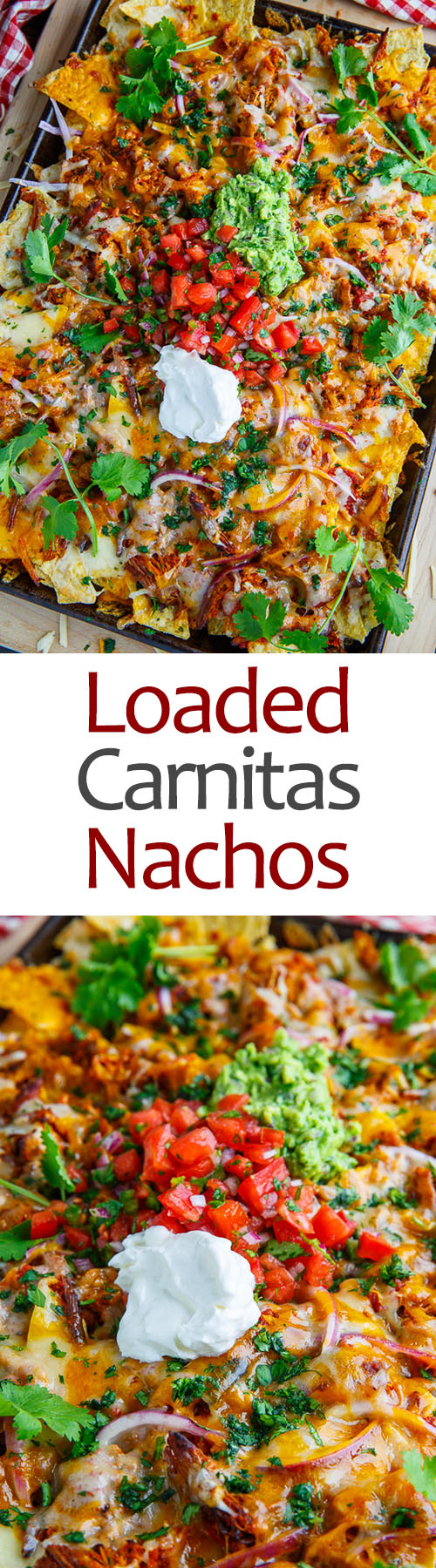 Loaded Chipotle Carnitas Nachos Loaded Chipotle Carnitas Nachos
