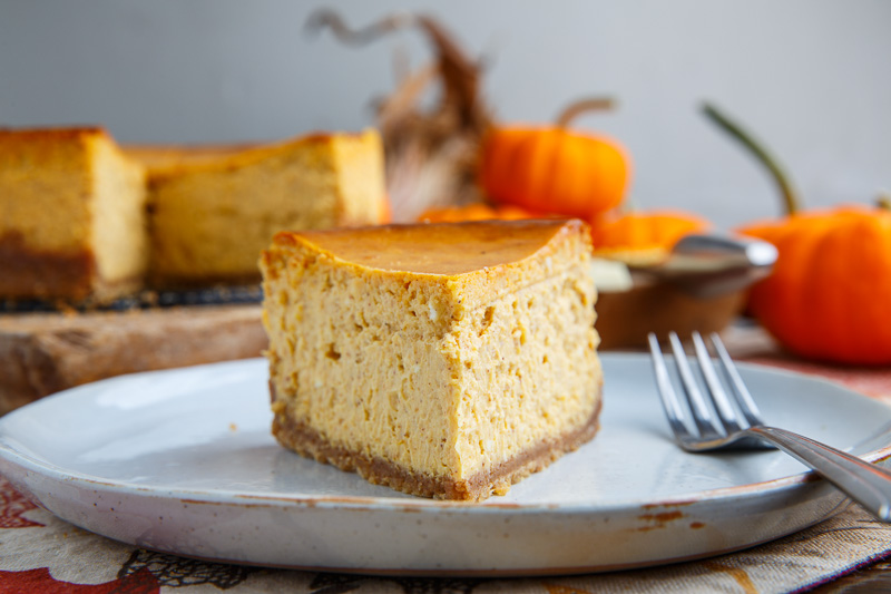 White Chocolate Pumpkin Cheesecake White Chocolate Pumpkin Cheesecake