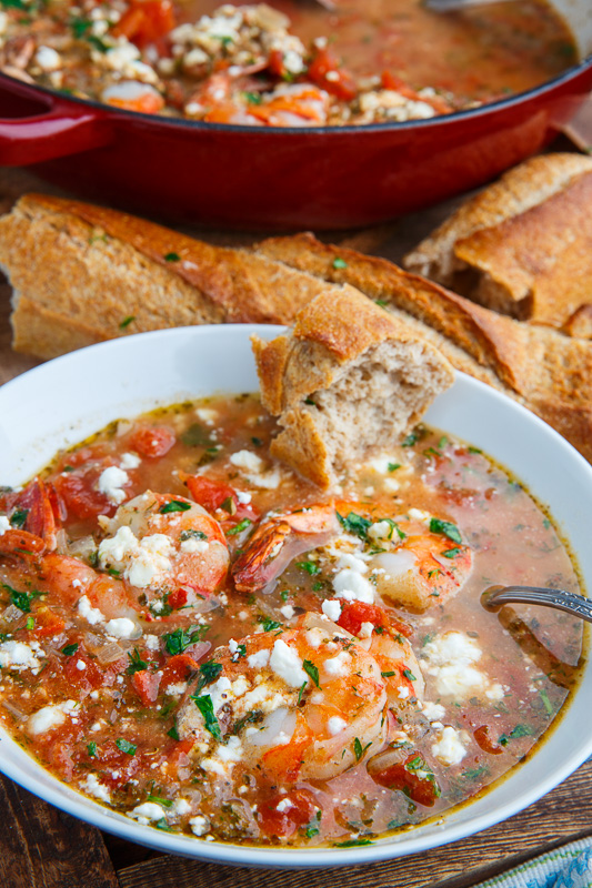 Shrimp and Feta Soup (aka Shrimp Saganaki Soup) Shrimp and Feta Soup (aka Shrimp Saganaki Soup)