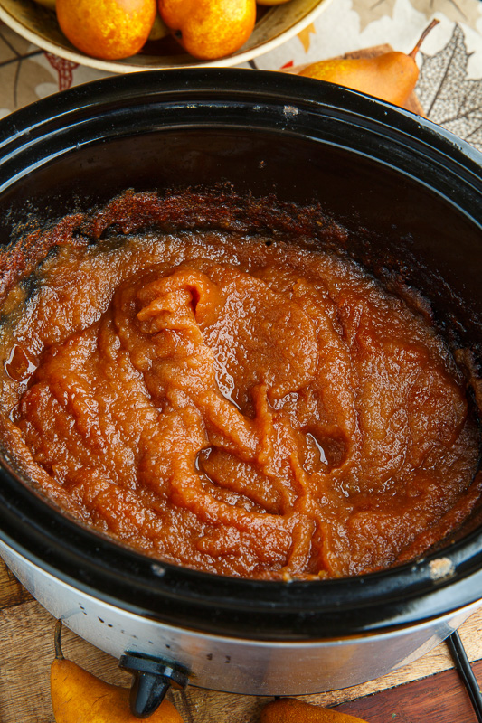 Slow Cooker Pear Butter Slow Cooker Pear Butter