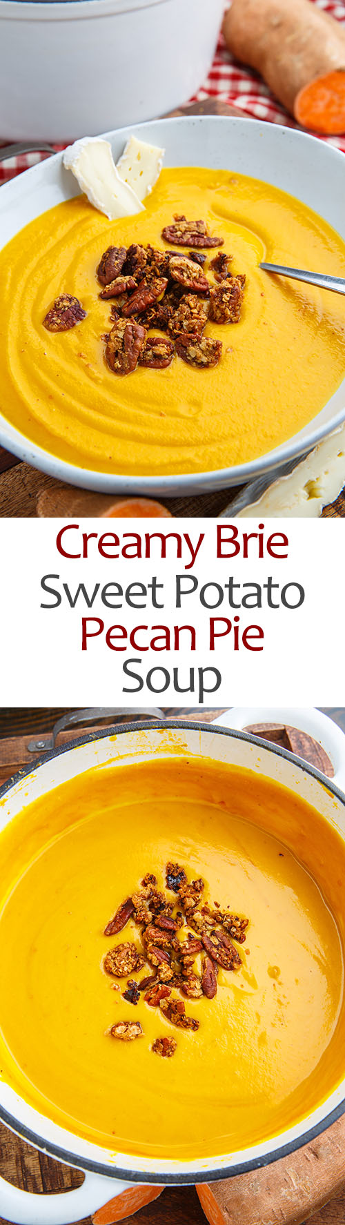 Creamy Brie Sweet Potato Pecan Pie Soup Creamy Brie Sweet Potato Pecan Pie Soup
