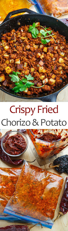 Crispy Fried Chorizo and Potatoes Crispy Fried Chorizo and Potatoes