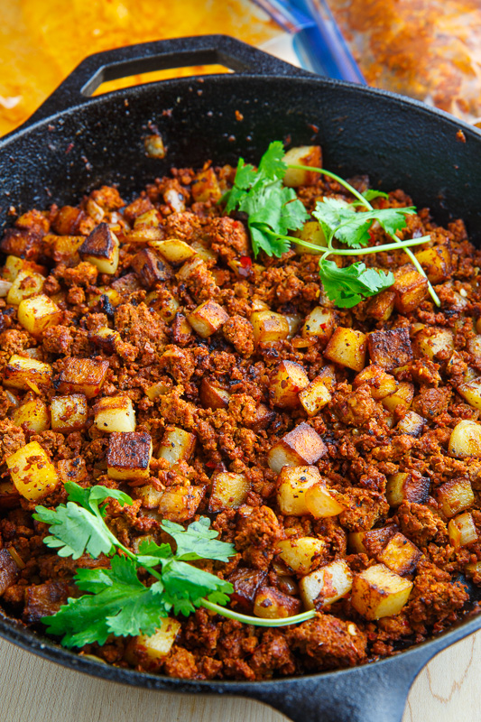 Crispy Fried Chorizo and Potatoes Crispy Fried Chorizo and Potatoes