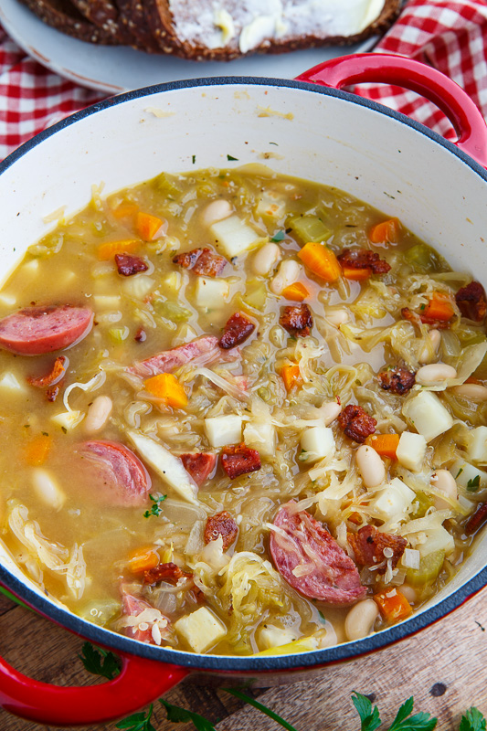 Kielbasa Sauerkraut Soup Kielbasa Sauerkraut Soup