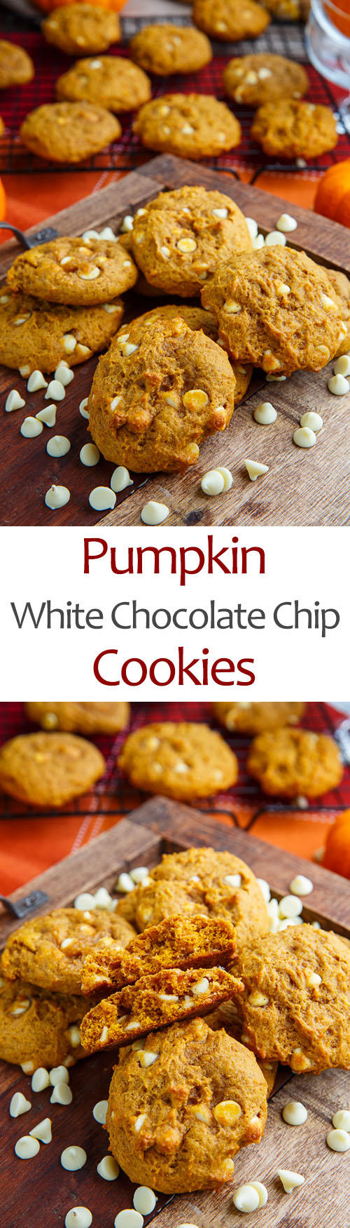 Pumpkin White Chocolate Chip Cookies Pumpkin White Chocolate Chip Cookies