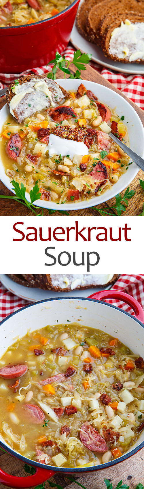 Kielbasa Sauerkraut Soup Kielbasa Sauerkraut Soup