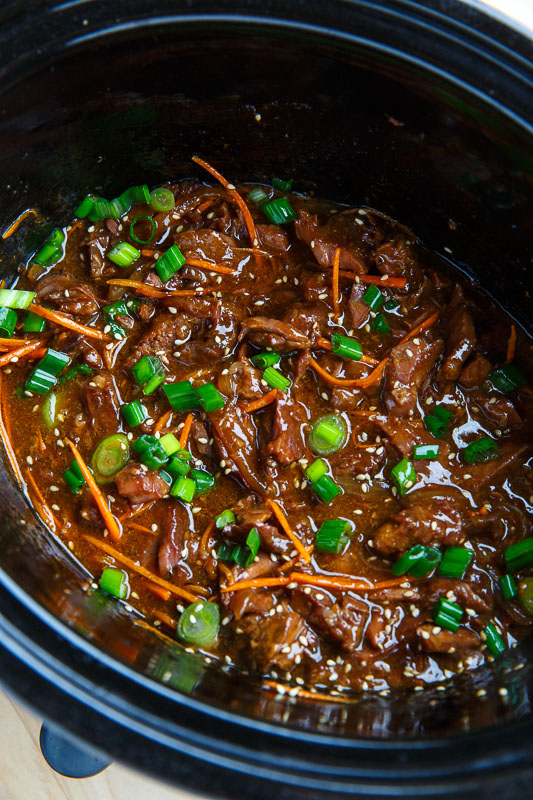 Slow Cooker Mongolian Beef Slow Cooker Mongolian Beef