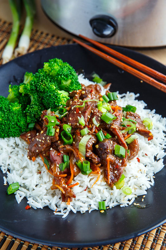 Slow Cooker Mongolian Beef Slow Cooker Mongolian Beef